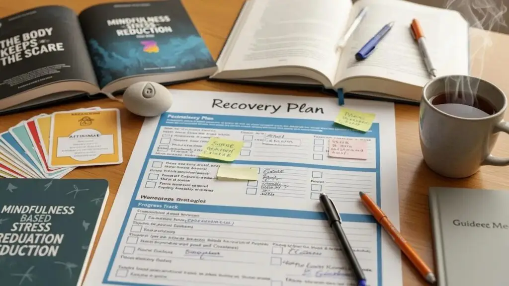 Personalized trauma recovery plan with resources and tools for effective healing strategies